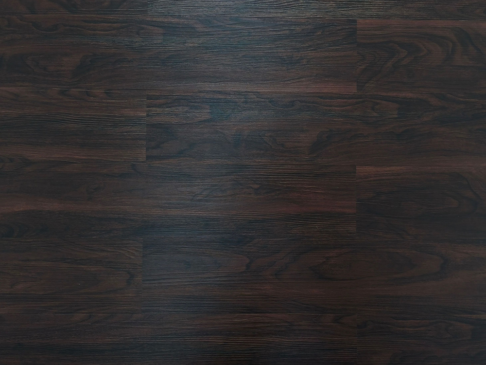 LVT フローリング ダークブラウンウッド 6×36